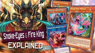 NEW TIER ZERO - Yu-Gi-Oh SNAKE-EYE + FIRE KING EXPLAINED! Ft @Paktcg  (Deck Profile + Combos)