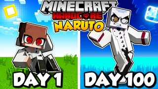 I Survived 100 DAYS as an OTSUTSUKI in Naruto Minecraft!