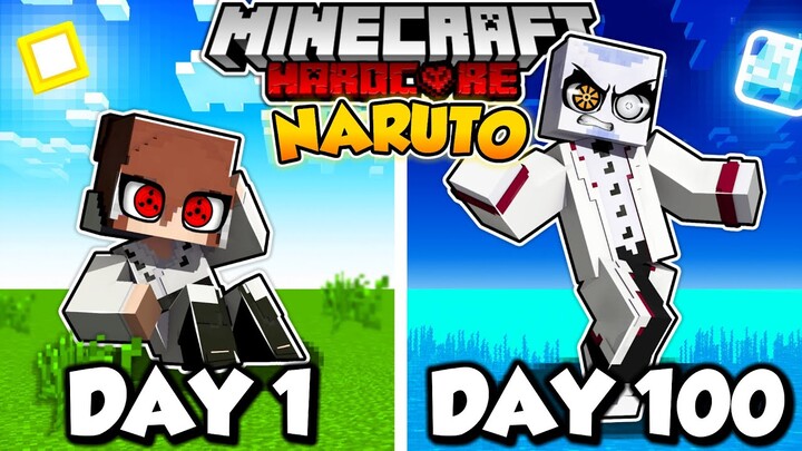 I Survived 100 DAYS as an OTSUTSUKI in Naruto Minecraft!