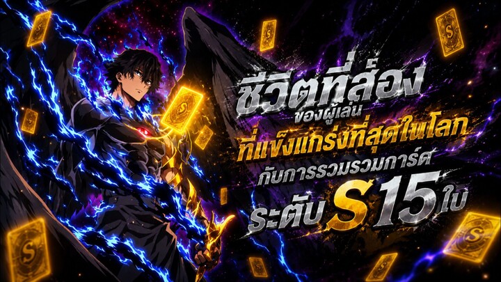 ชีวิตที่สองของผู้เล่นที่แข็งแกร่งที่สุดในโลกกับการรวมรวมการ์ดระดับs15ใบ ตอนที่ 1-28