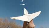 เครื่องบินกระดาษ Fengshen Pterosaur ดัดแปลงโดย Sky Chaser บินได้แม้มีลม
