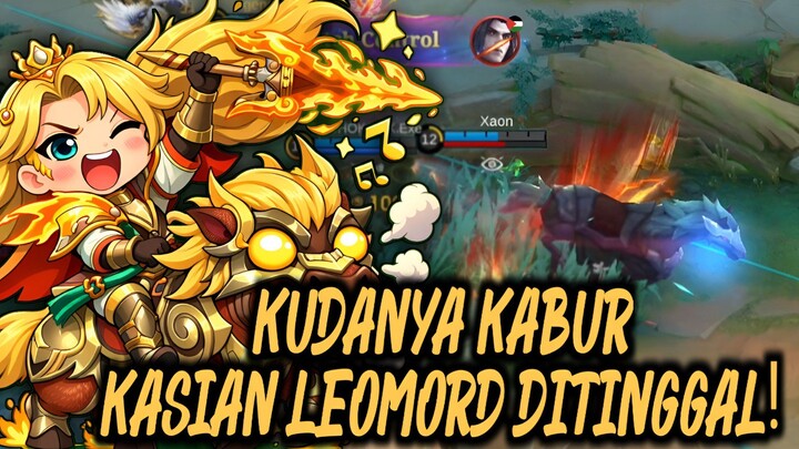 LEOMORD DITINGGAL KUDANYA PARAH BANGET😭😅 - MLBB EXE