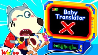 Oh No, Wolfoo! Why Does Baby Lucy Cry? - Kids Stories About Baby Translator Machine | Wolfoo Channel