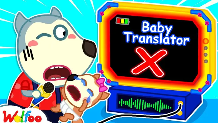 Oh No, Wolfoo! Why Does Baby Lucy Cry? - Kids Stories About Baby Translator Machine | Wolfoo Channel