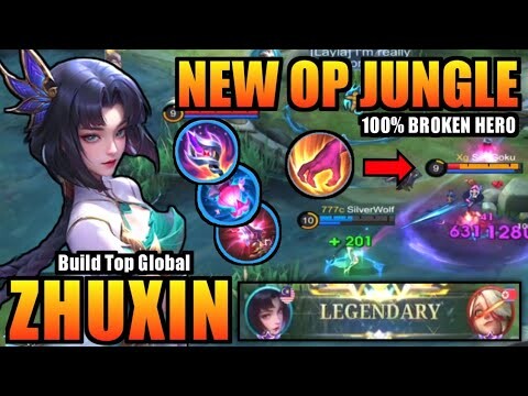 ZHUXIN BEST BUILD 2024 | TOP GLOBAL ZHUXIN BUILD | ZHUXIN GAMEPLAY | MOBILE LEGENDS