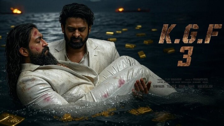 K.G.F: Chapter 3 - Full Movie | Rocking Star Yash | Prabhas | Prashanth Neel New Release HIndi Movie