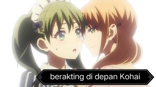 #KompetisiKreasiUnggahan3 , ketika berakting di depan Kohai