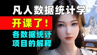 Class has begun! Fellow Daoists, today we'll explain the various statistical items in "A Mortal's Jo