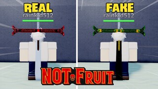 Roblox - Yoru THẬT Và Yoru GIẢ Trong NOT Fruit!