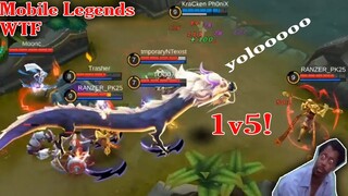 Mobile Legends WTF | Funny Moments 300IQ Gameplay