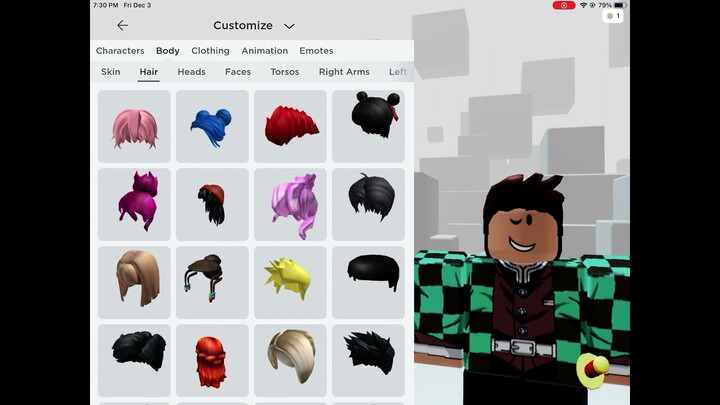 How to make Saiki K, Inosuke, and Tanjiro a Roblox account