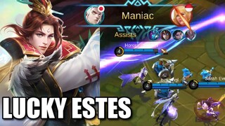 LUCKY ESTES IS LUCKY