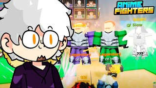 PEGANDO SECRET SHINY AO VIVO NO ANIME FIGHTERS (ROBLOX)