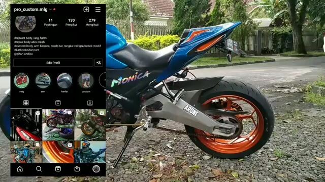 cb150r banana arm mantap