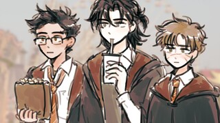 【HP مكتوب باليد】 يوميات عبثية 4.0 (كلب وذئب&جين لي)