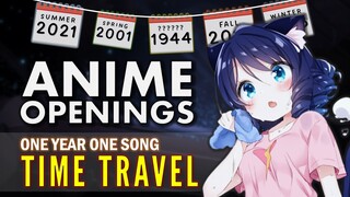 ANIME OPENINGS QUIZ: ONE YEAR ONE SONG Challenge! (1980–2022) 【Easy/Medium/Hard】