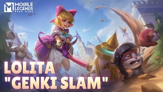 New Skin | Lolita "Genki Slam" | Mobile Legends: Bang Bang