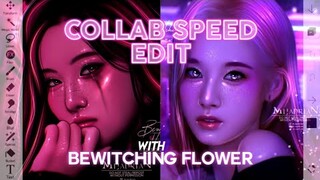 WATCH ME EDIT | Collab Speed Edit w/ Bewitching Flower! (Ft. Momo & Sana)