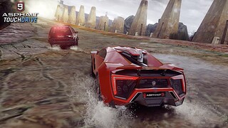 ASPHALT 9: LEGENDS - W Motors Lykan Hypersport Escaping Cops