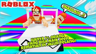 HANYA 1% ORANG YANG BISA BERHASIL NAIK PELANGI INI ft @ALYA NADIVA  - ROBLOX RAINBOW SLIDE