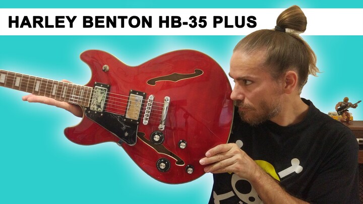 Harley Benton HB-35 Plus - Unboxing, Review and Soundcheck