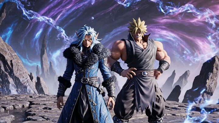 rimuru dan veldora versi elf