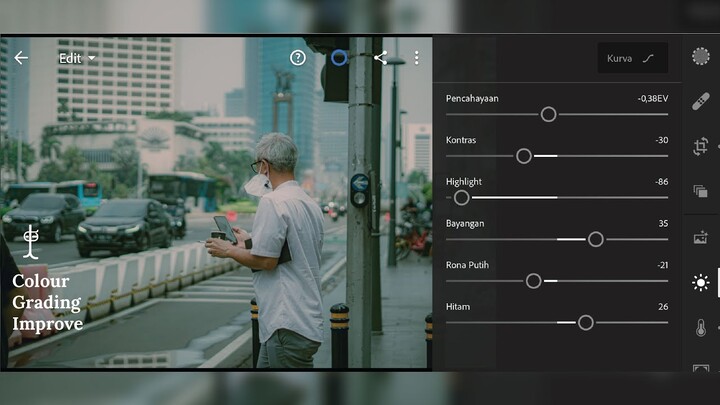 Green Tone #ColourGradingImprove