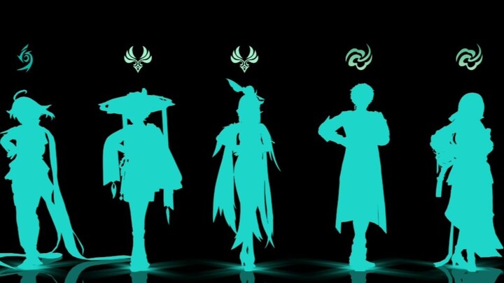 【MMD】崩原铁三坑风系专场！谁是你的风系老婆？对风系上瘾[A]ddiction - EVO+