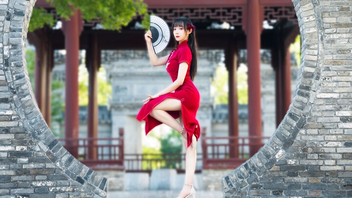 Cheongsam yang benar-benar indah❀ Sedikit warna "Rouge"