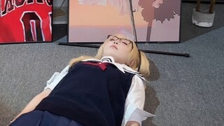 刚子快醒醒这里不让睡觉！