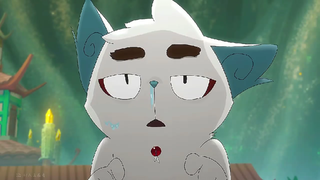 《京剧猫》白糖的可爱时刻。