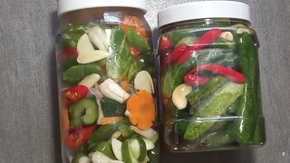 cách làm dưa mắm miếng. bằng dưa chuột