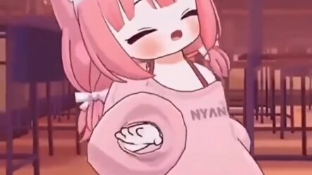Catgirl bergetar, tetapi gelombang uap ❤️