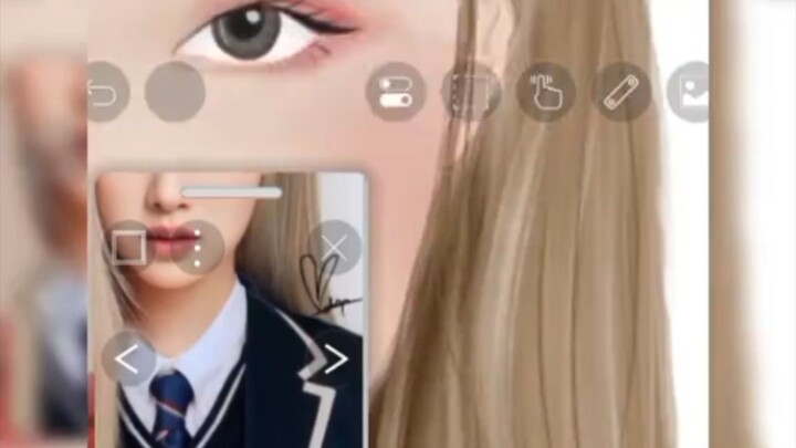 draw with me~ Rose BLACKPINK🖤💗