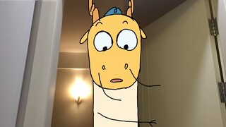 As long as the pillow is high, dreams can come true! | Original animation | My dad is a dragon
