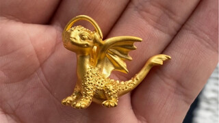 To make amends, I have to return a big gold bar to him.