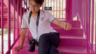 Lần tới bạn có thể chụp ảnh cầu thang như thế này nhé!