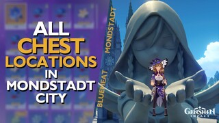 Mondstadt City 22 All Hidden Chest Locations Genshin Impact