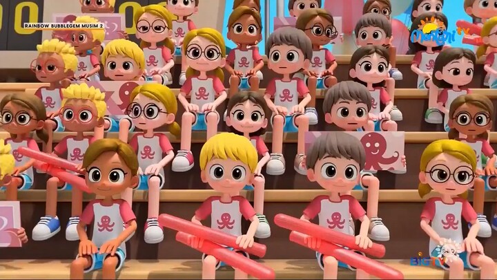 Rainbow Bubblegem | Hari Lapangan Yang Seru | S2E21