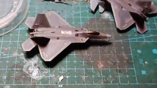 ปรับปรุงเครื่องบินรุ่นที่ 5 เป็นรุ่นที่ 5 1/350 F-22 "Raptor"