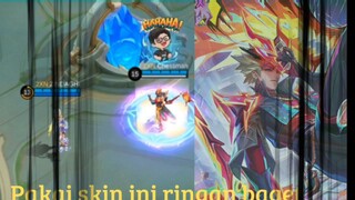 kita bantai musuhnya pakai skin baruu