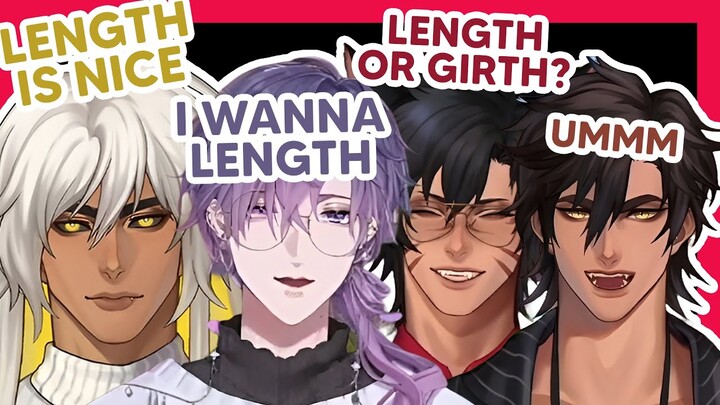 Uki prefer his man to have length 【NIJISANJI EN】