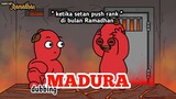ketika setan push rank di bulan Ramadhan - animasi dubbing Madura spesial ramadhan - ep animation