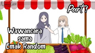 #1 Ketika Lu wawancara sama EMAK RANDOM🗿😭