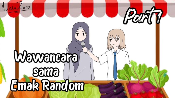 #1 Ketika Lu wawancara sama EMAK RANDOM🗿😭