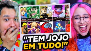 Vimos todas as REFERÊNCIAS a JOJO em Jogos!