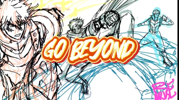 My Hero Academia Go Beyond part1 timelapse draw