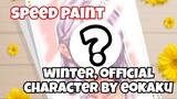 DIJAMIN KAWAI!!😍 || eokaku official character || speed paint.