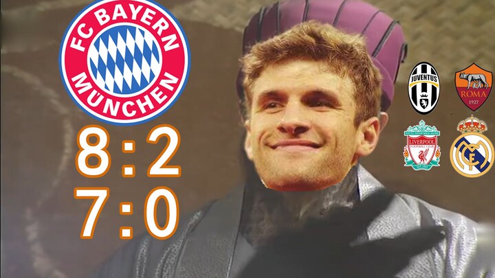 【อนิเมะคลาสสิก】มุลเลอร์จับเมสซี่ได้ถึง 7 ครั้ง