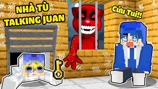 TÔ GÀ THỬ THÁCH 24H TRỐN THOÁT KHỎI NHÀ TÙ MÈO QUỶ TALKING JUAN TRONG MINECRAFT SIÊU KINH DỊ